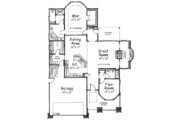Craftsman Style House Plan - 2 Beds 2 Baths 1778 Sq/Ft Plan #20-1376 