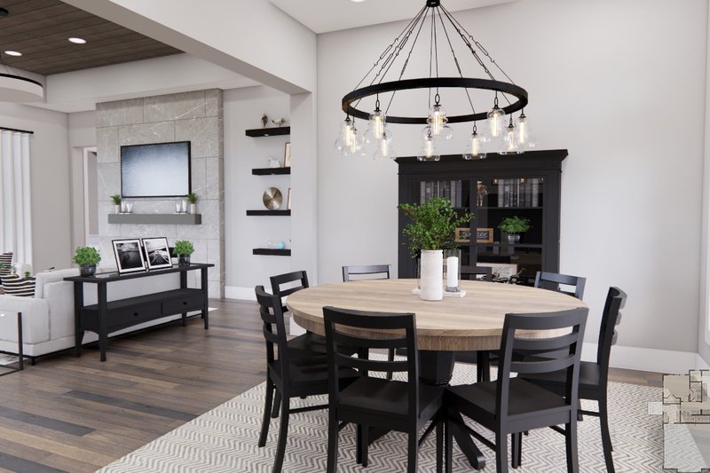 House Plan Design - Interior - Dining Room for Farmhouse House Plan #51-1223 - 3 bed, 3 bath