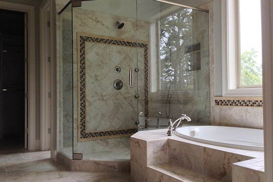 Interior - Master Bathroom for European House Plan #437-70 - 4 bed, 5 bath