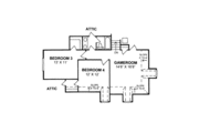 Traditional Style House Plan - 4 Beds 3 Baths 2362 Sq/Ft Plan #20-324 