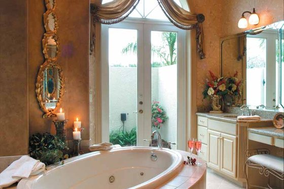 Interior - Master Bathroom for Mediterranean House Plan #930-317 - 4 bed, 5 bath