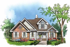 Traditional Exterior - Front Elevation Plan #929-251