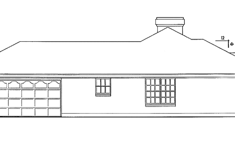 Home Plan - Exterior - Other Elevation for Traditional House Plan #40-495 - 3 bed, 2 bath