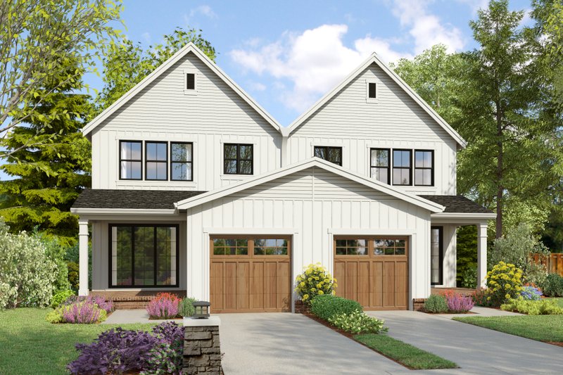 Dream House Plan - Exterior - Rear Elevation for Farmhouse House Plan #48-1187 - 6 bed, 4.5 bath
