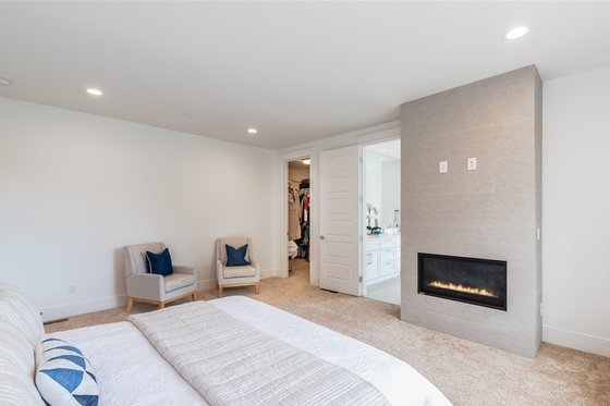 Interior - Master Bedroom for Contemporary House Plan #1066-121 - 4 bed, 2.5 bath