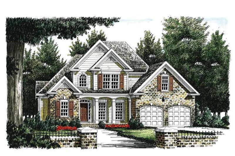 Home Plan - Exterior - Front Elevation 3 for Traditional House Plan #927-245 - 3 bed, 2.5 bath