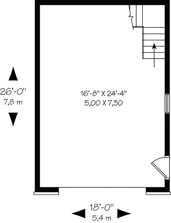 Floor Plan - Main Floor Plan #23-2473