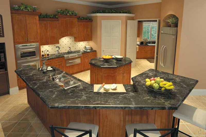 Home Plan - Interior - Kitchen 4 for Mediterranean House Plan #930-175 - 3 bed, 3.5 bath