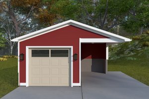 Traditional Exterior - Front Elevation Plan #1060-352