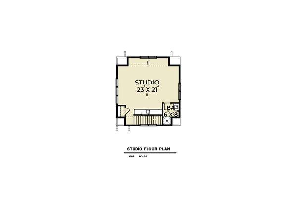 House Plan Design - Barndominium Floor Plan - Upper Floor Plan #1070-138