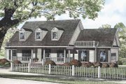 Country Style House Plan - 3 Beds 2 Baths 1989 Sq/Ft Plan #17-3253 