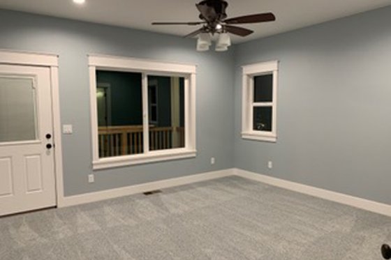 Interior - Master Bedroom for Craftsman House Plan #124-1201 - 3 bed, 2 bath