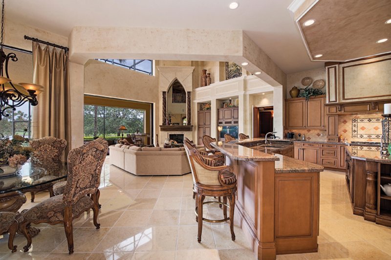 Dream House Plan - Interior - Kitchen 1 for Mediterranean House Plan #930-413 - 4 bed, 4.5 bath