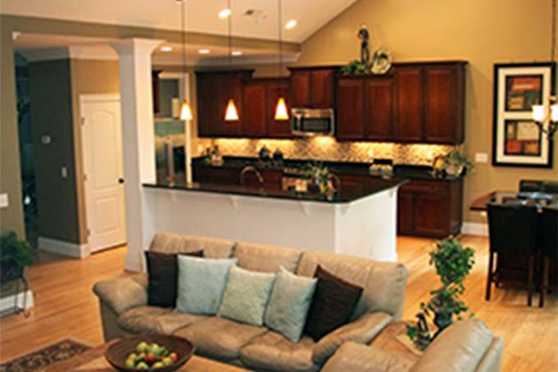 House Plan Design - Interior - Family Room 1 for Ranch House Plan #929-745 - 3 bed, 2 bath