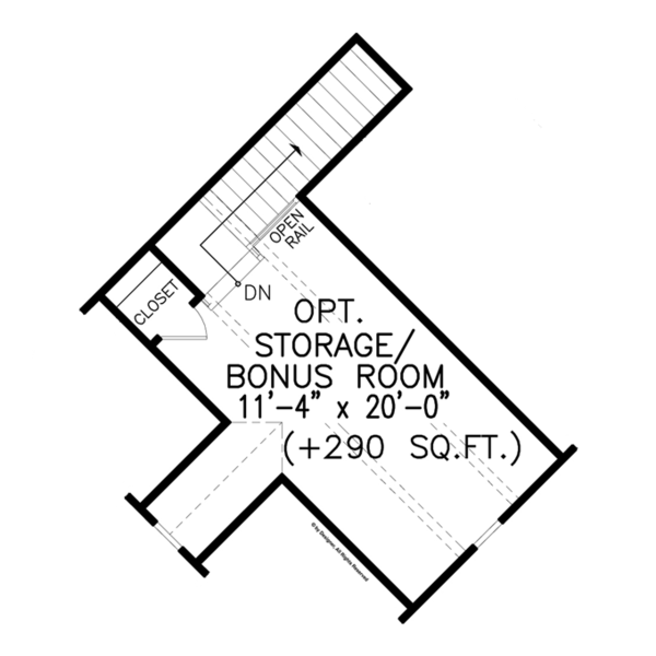 House Plan Design - Craftsman Floor Plan - Other Floor Plan #54-373