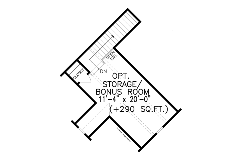Dream House Plan - Craftsman Floor Plan - Other Floor Plan #54-373