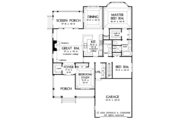 Country Style House Plan - 3 Beds 2 Baths 1727 Sq/Ft Plan #929-704 