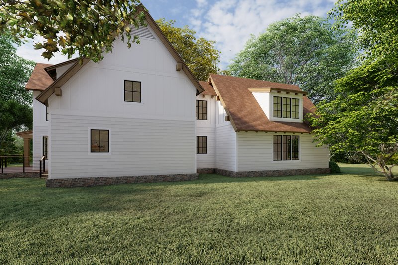 House Design - Exterior - Other Elevation for Craftsman House Plan #1094-5 - 3 bed, 3.5 bath