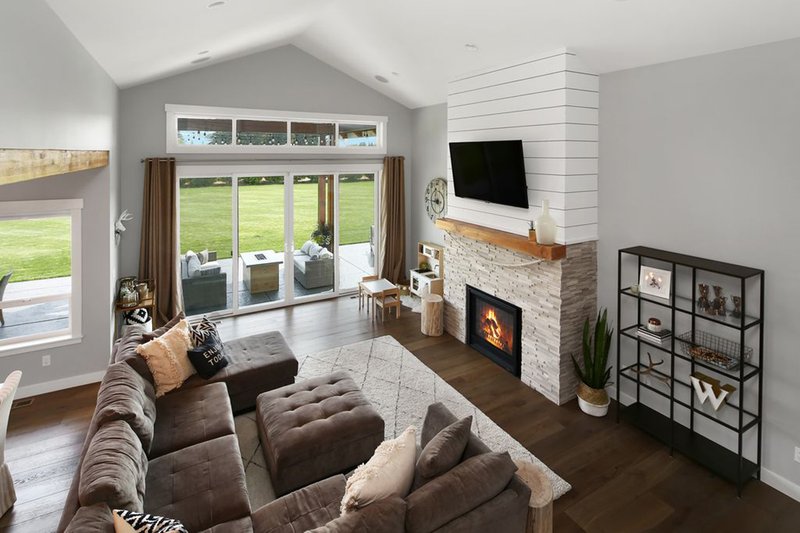 Architectural House Design - Great Room