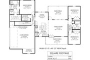 Farmhouse Style House Plan - 3 Beds 2 Baths 1474 Sq/Ft Plan #1074-26 