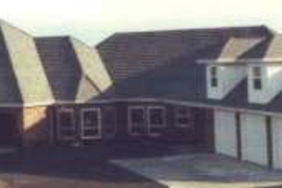 Exterior - Front Elevation for Traditional House Plan #303-327 - 6 bed, 3.5 bath