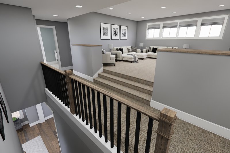 Architectural House Design - Interior - Other 7 for Farmhouse House Plan #51-1560 - 6 bed, 4.5 bath
