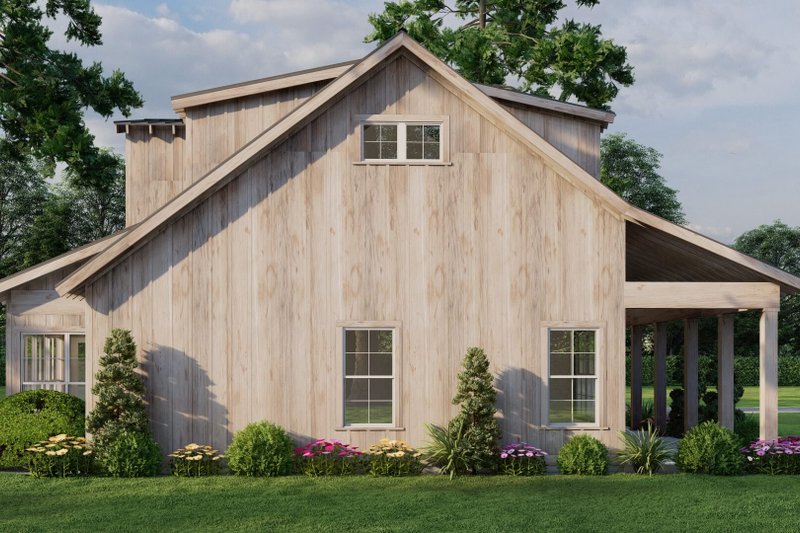 Architectural House Design - Exterior - Other Elevation 3 for Cottage House Plan #923-418 - 3 bed, 3.5 bath