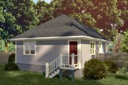 Cottage Style House Plan - 3 Beds 2 Baths 1092 Sq/Ft Plan #79-114 Exterior 
