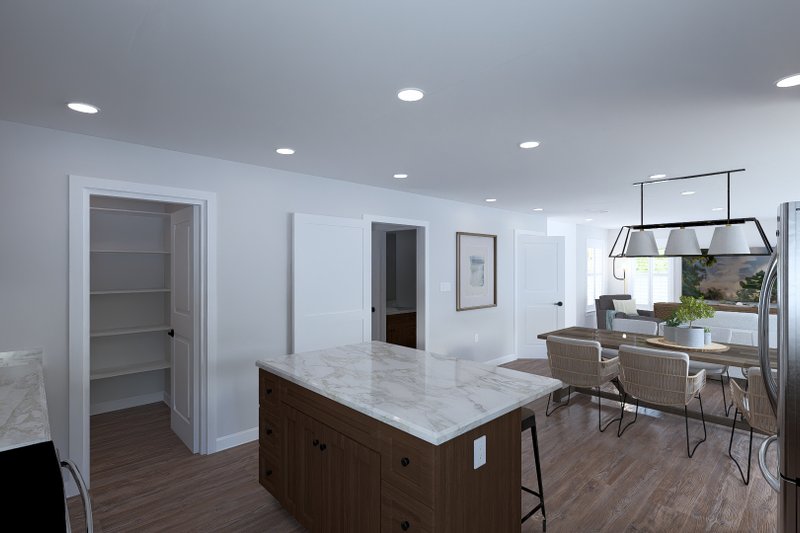 Architectural House Design - Interior - Kitchen for Farmhouse House Plan #1060-374 - 3 bed, 2.5 bath
