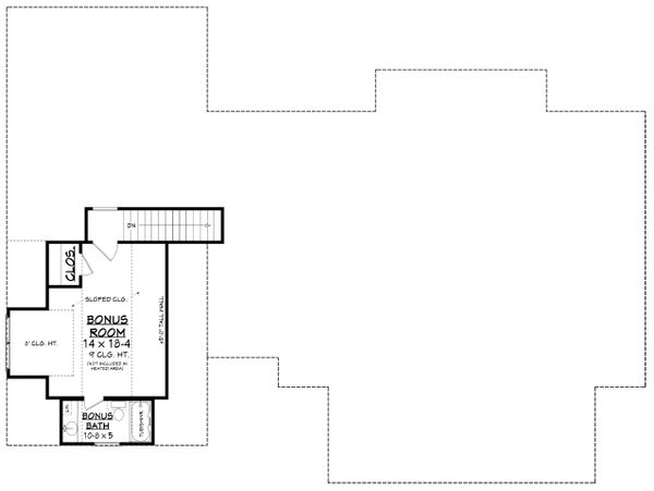 Dream House Plan - Farmhouse Floor Plan - Other Floor Plan #430-218