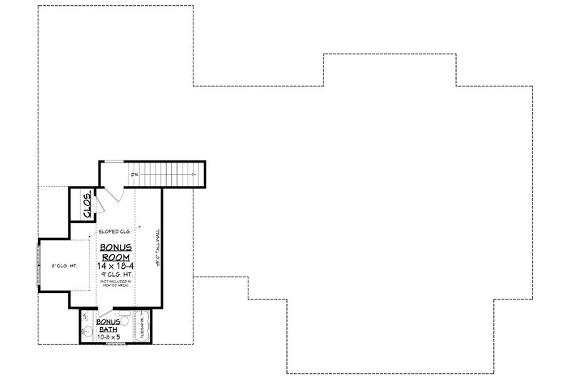 Dream House Plan - Floor Plan - Other Floor 1 for Farmhouse House Plan #430-218 - 3 bed, 2.5 bath