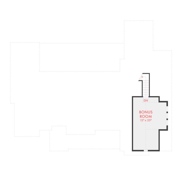 Dream House Plan - Floor Plan - Upper Floor for Farmhouse House Plan #80-230 - 4 bed, 2.5 bath