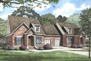 European Style House Plan - 3 Beds 2.5 Baths 3366 Sq/Ft Plan #17-2009 