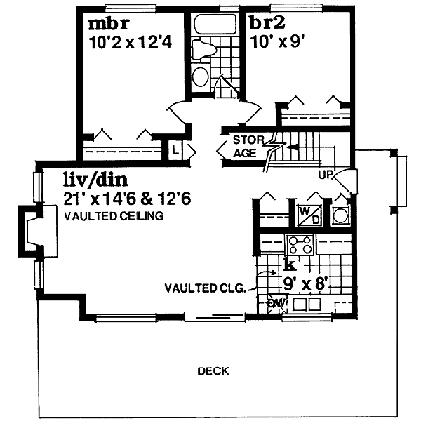 Floor Plan - Main Floor Plan #47-314