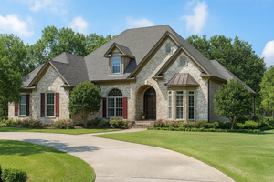 European Exterior - Front Elevation Plan #923-33