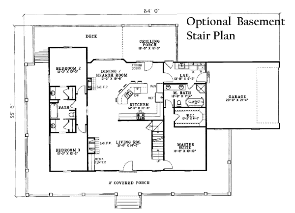 Country Floor Plan - Other Floor Plan #17-235