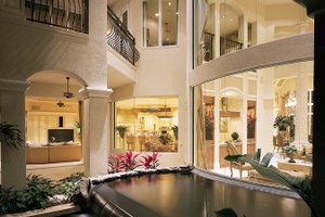 Exterior - Outdoor Living 1 for Mediterranean House Plan #930-15 - 5 bed, 6 bath