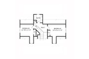 Cabin Style House Plan - 3 Beds 2 Baths 1704 Sq/Ft Plan #456-17 