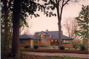 Home Plan - Country Exterior - Front Elevation Plan #961-1