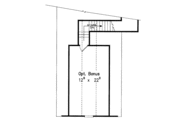 Country Style House Plan - 3 Beds 2 Baths 1287 Sq/Ft Plan #927-243 