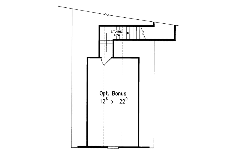 Architectural House Design - Floor Plan - Other Floor for Country House Plan #927-243 - 3 bed, 2 bath