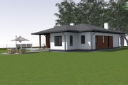 Bungalow Style House Plan - 2 Beds 1 Baths 1450 Sq/Ft Plan #549-28 