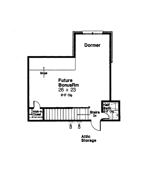 Architectural House Design - Country Floor Plan - Other Floor Plan #310-1246