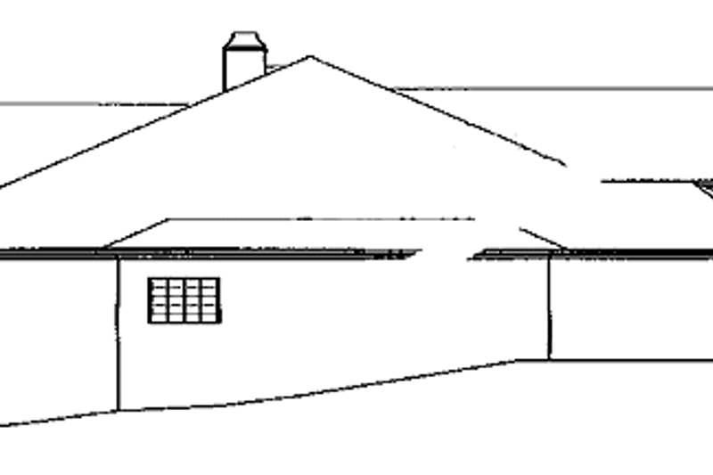 Home Plan - Exterior - Other Elevation for European House Plan #54-291 - 3 bed, 3.5 bath