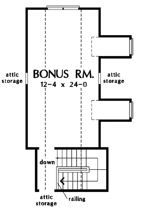 Craftsman Floor Plan - Other Floor Plan #929-774