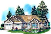 Traditional Style House Plan - 2 Beds 2 Baths 1373 Sq/Ft Plan #18-337 