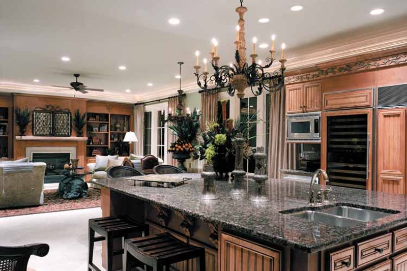 Home Plan - Interior - Other for Mediterranean House Plan #453-383 - 5 bed, 5.5 bath