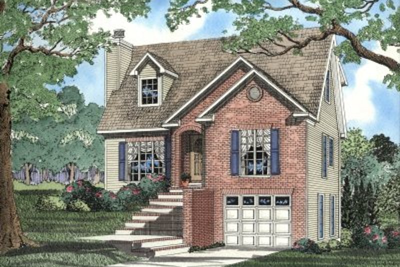 Dream House Plan - Traditional Exterior - Front Elevation Plan #17-2033