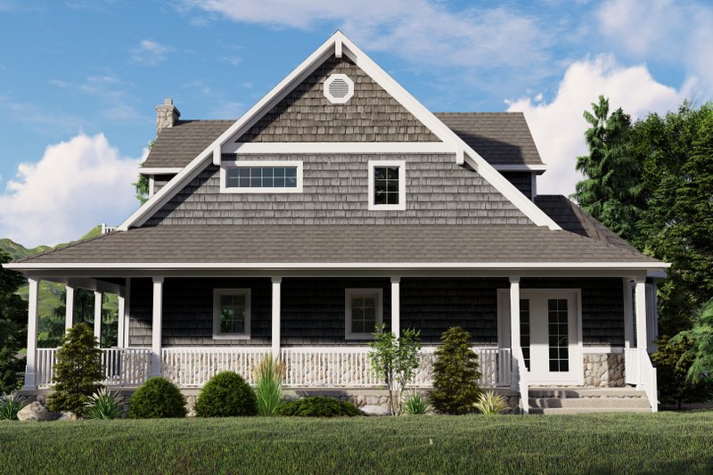 House Blueprint - Exterior - Other Elevation for Craftsman House Plan #1064-15 - 4 bed, 2.5 bath