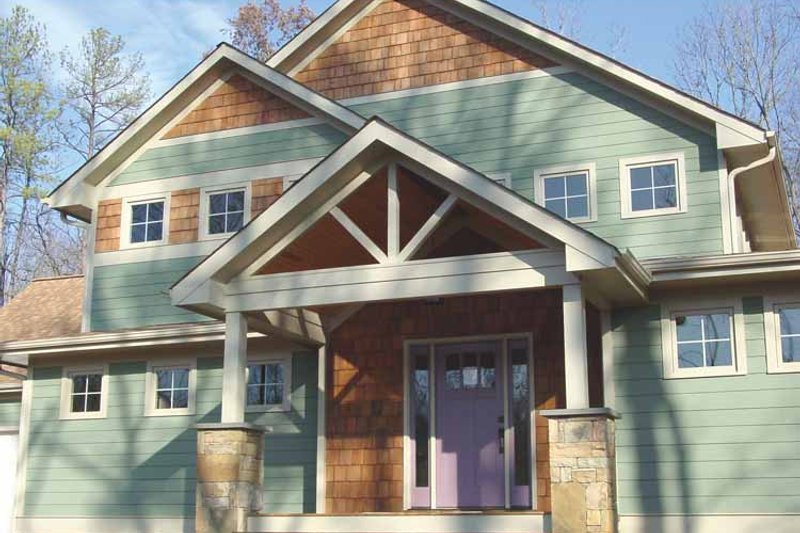 Architectural House Design - Exterior - Front Elevation 6 for Country House Plan #939-4 - 3 bed, 2.5 bath